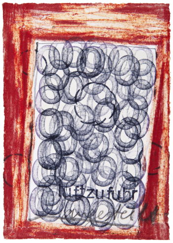 2012 | Die Kraft zu widerstehen 2 | mixed techniques on paper | 80 x 60 cm