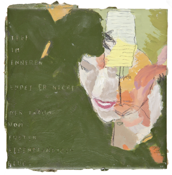 2012 | o.T. | mixed techniques on wall tile | 15 x 15 cm