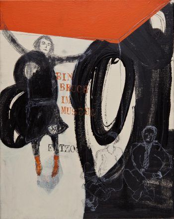 2010 | Ein.Bruch | mixed techniques on canvas | 50 x 40 cm