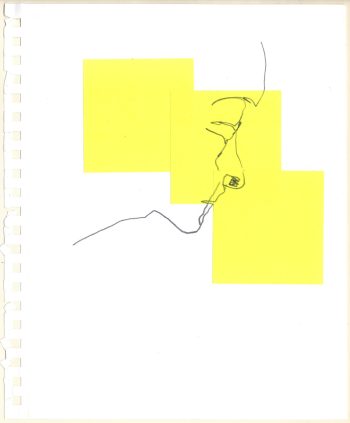 2024 | o.T. | mixed techniques on paper | 28 x 23 cm