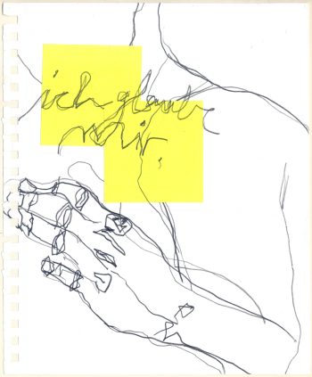 2024 | o.T. | mixed techniques on paper | 28 x 23 cm