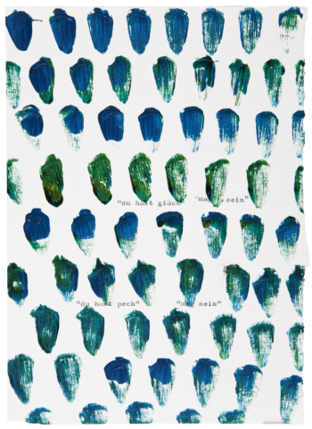 2012 | o.T. | mixed techniques on paper | 21 x 15 cm