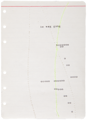 2012 | o.T. | mixed techniques on paper | 15 x 10 cm