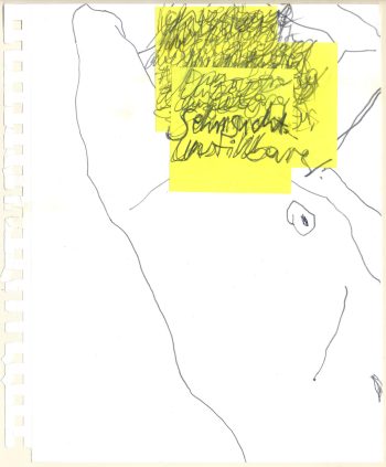 2024 | o.T. | mixed techniques on paper | 28 x 23 cm