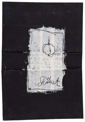 2010 | Dewut | mixed techniques on book cover | 31 x 21 cm