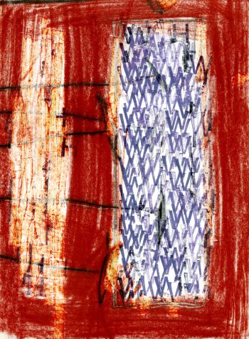 2012 | Die Kraft zu widerstehen 1 | mixed techniques on paper | 80 x 60 cm