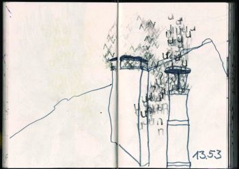 2011- 2016 | o.T. | Sketchbook | 16 x 22 cm