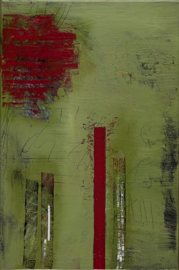 2012 | Ich renne | mixed techniques on canvas | 60 x 40 cm