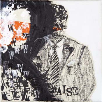 2010 | Waise | mixed techniques on canvas | 20 x 20 cm