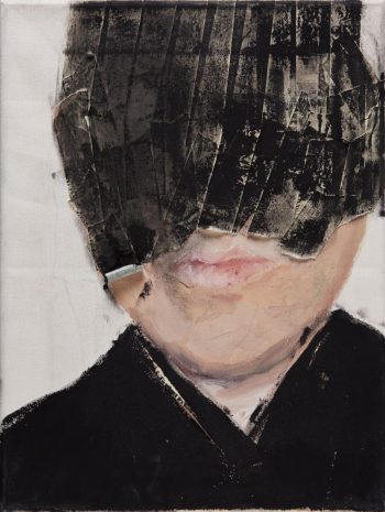 2010 | Häutung | mixed techniques on canvas | 40 x 30 cm